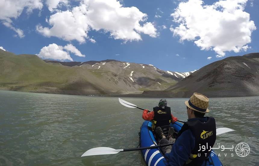 دریاچه چشمه سبز در مشهد 